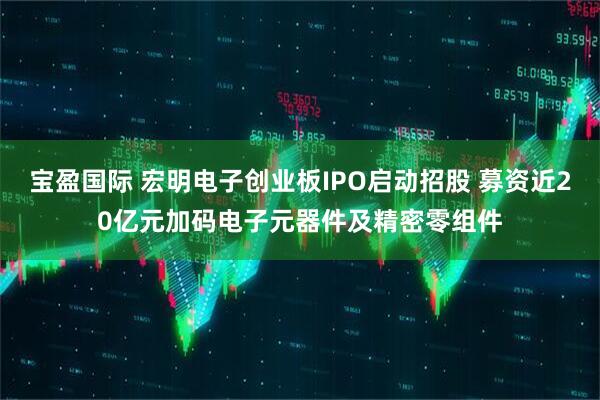 宝盈国际 宏明电子创业板IPO启动招股 募资近20亿元加码电子元器件及精密零组件