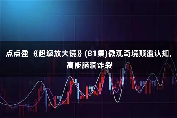点点盈 《超级放大镜》(81集)微观奇境颠覆认知, 高能脑洞炸裂