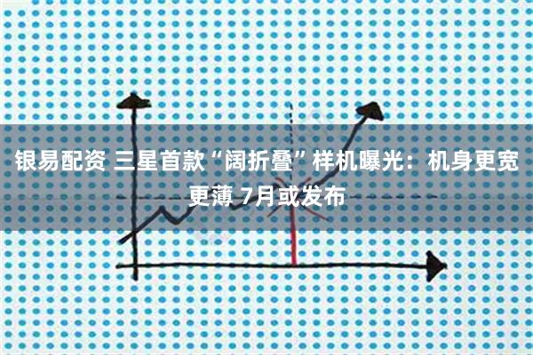 银易配资 三星首款“阔折叠”样机曝光：机身更宽更薄 7月或发布